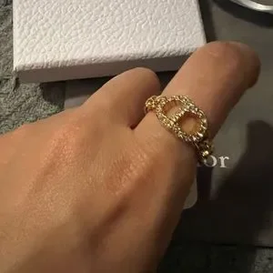 Dior | Jewelry | Dior Clair D Lune Ring Size Xl | Poshmark